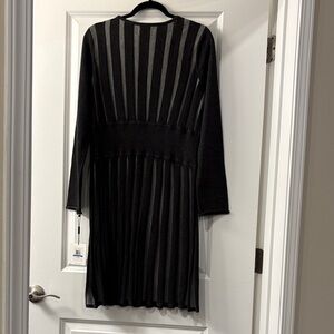 Calvin Klein Collection Black Long Sleeve Dress